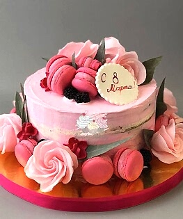 Торт на 8 марта №16