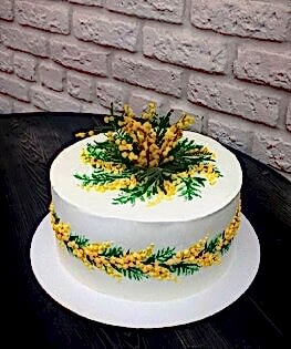 Торт на 8 марта №19