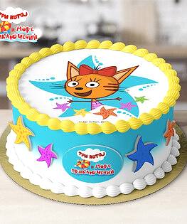 Торт Три кота №1