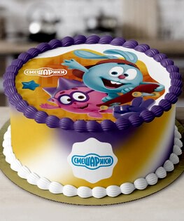 Торт Смешарики №1