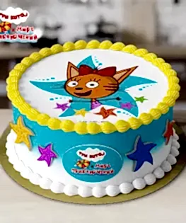 Торт Три кота №1