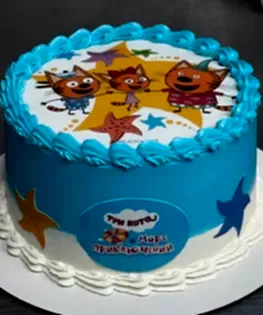 Торт Три кота №2