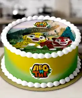 Торт Лео и Тиг №3
