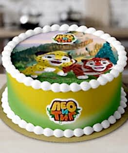 Торт Лео и Тиг №3