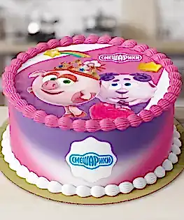 Торт Смешарики №2