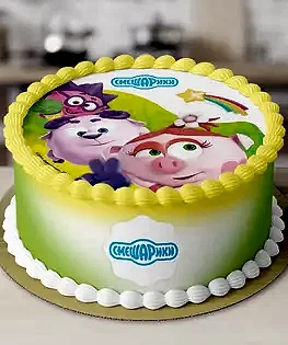Торт Смешарики №6