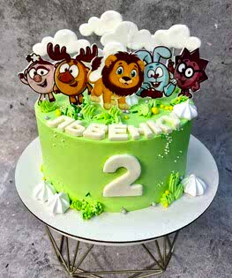 Торт Смешарики №7