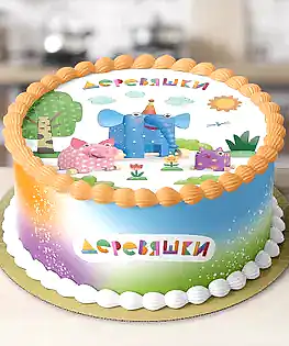 Торт Деревяшки №3