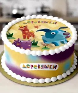 Торт Деревяшки №4