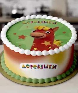 Торт Деревяшки №6