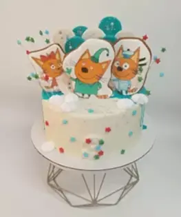 Торт Три кота №7