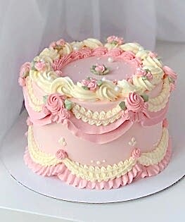 Торт в стиле Ламбет