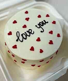 Бенто торт Love you