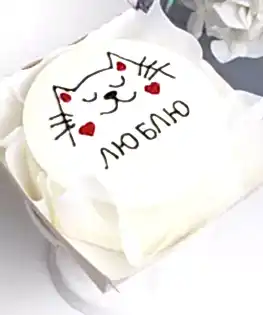 Бенто торт Люблю