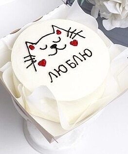 Бенто торт Люблю