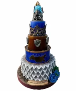 Корпоративный торт с лепкой в стиле Игра Престолов
