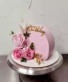 Торт Нежный для девушек (розовый)