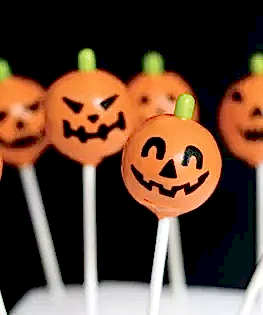 Кейк-попсы на Хеллоуин