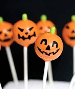 Кейк-попсы на Хеллоуин