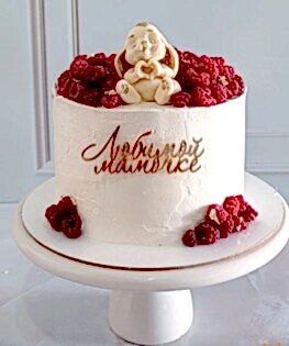 Торт для мамы с зайчиком