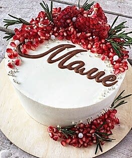 Торт для мамы с гранатом