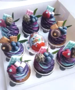 Набор капкейков с киндером