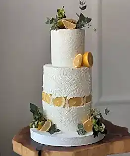 Свадебный торт с апельсинами