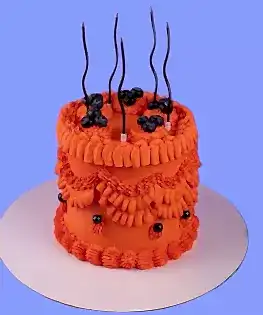 Торт на Хэллоуин в стиле Ламбет