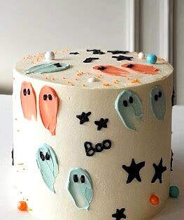 Торт с приведениями