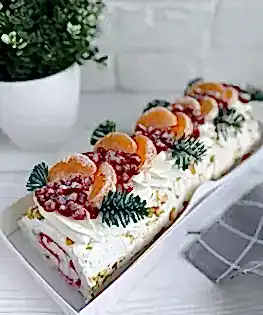 Новогодний рулет