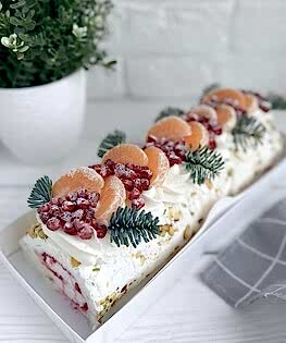 Новогодний рулет