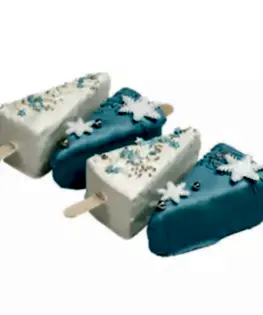 Новогоднее Ассорти чизкейков на палочке (от 4 штук)