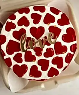 Бенто торт LOVE