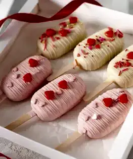 Эскимо с сердечками