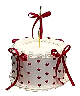 Торт на 14 февраля в силе Ламбет