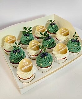 Капкейк на 23 февраля 