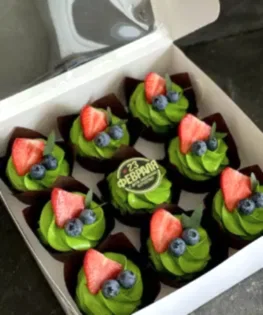 Капкейк на 23 февраля №1