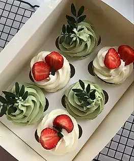 Капкейк на 23 февраля №3