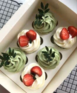 Капкейк на 23 февраля №3