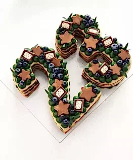 Торт цифра на 23 февраля  №1