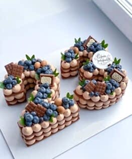 Торт цифра на 23 февраля  №2