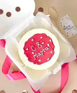 Бенто торт на 8 марта №3