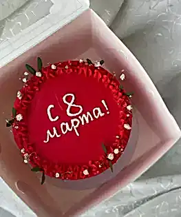 Бенто торт на 8 марта №4