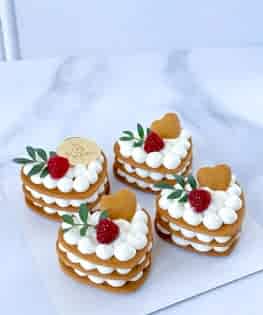 Сердечки медовые на 8 марта