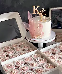 Свадебный набор с трайфлами