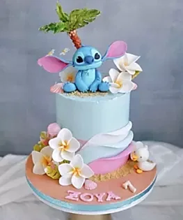Торт Лило и Стич с фигуркой