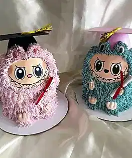 Торт Labubu для выпускника