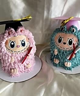 Торт Labubu для выпускника