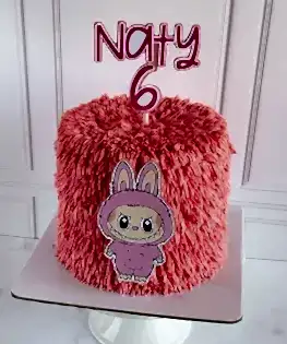 Торт Labubu мохнатый