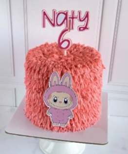 Торт Labubu мохнатый